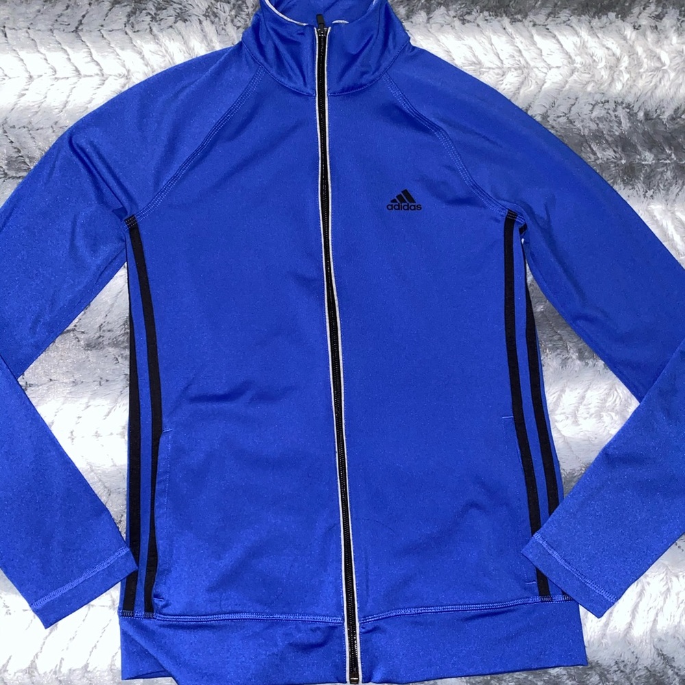 Blue Adidas Jacket